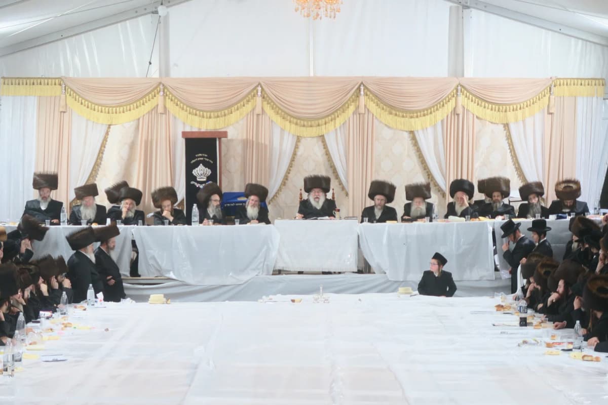 בצל קדשו של הרבי; מאות חסידי נדבורנה זכו לשבת מרוממת במירון