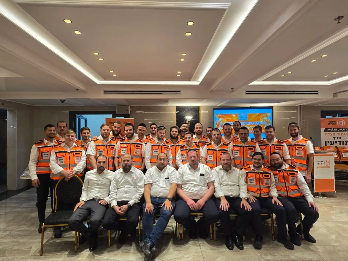 הסתיים בהצלחה קורס חובשים של יחידת 'כח הצלה' באיחוד הצלה