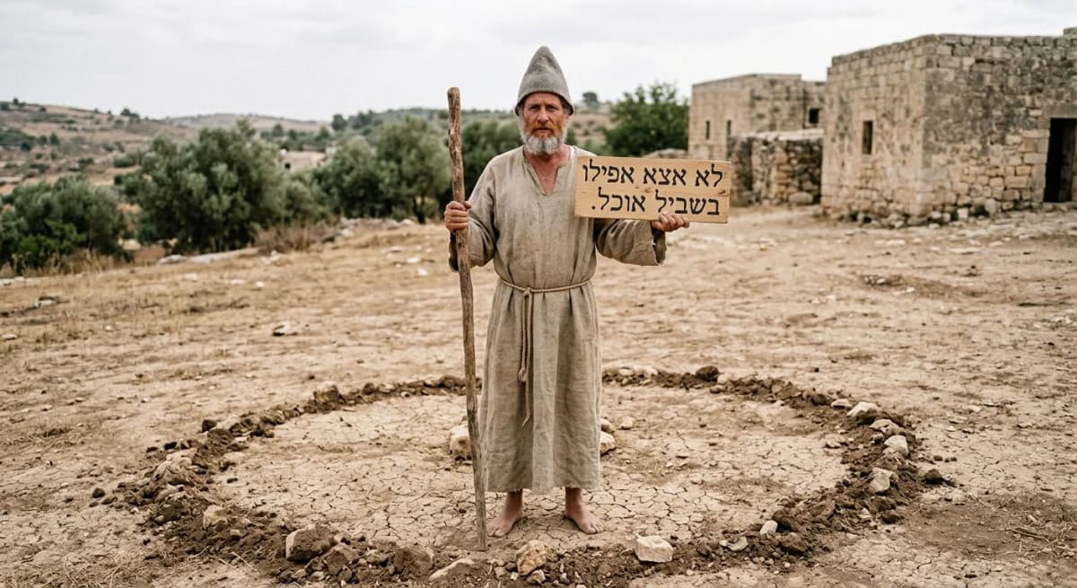 "החלפתי את השם לחוני ואני לא אזוז מהמעגל עד שהממשלה תתחלף!" | ריאיון לא שגרתי