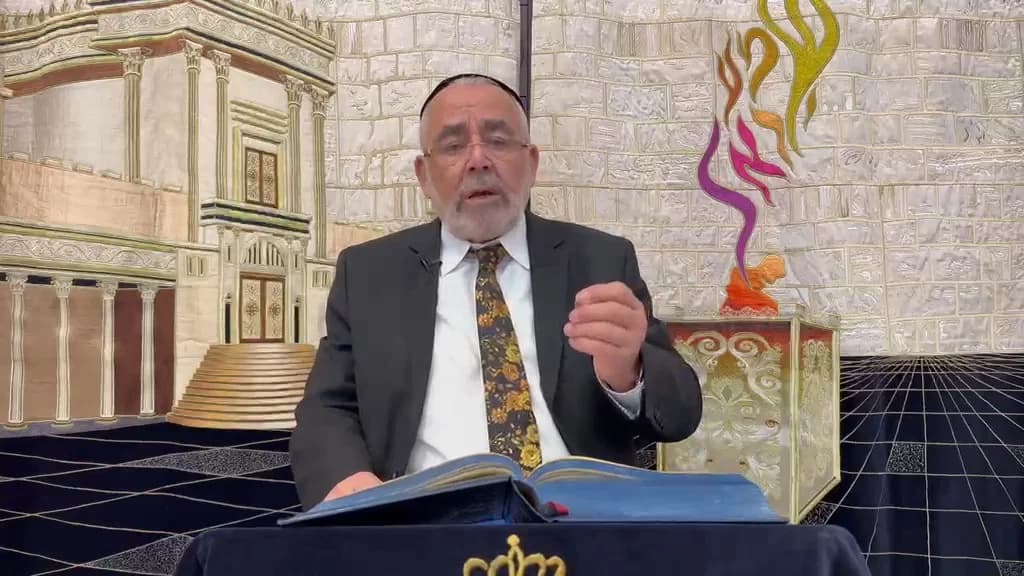 הרב שלמה זביחי בפינה בפרסית לפרשת לך לך • צפו