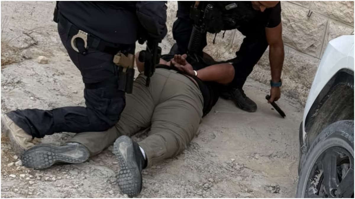 Car Thief Shot at, Chased Through Olive Grove after Ramming Police near Jerusalem