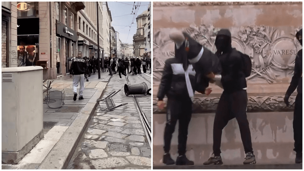 Milan Riots: Hundreds Loot Designer Stores as Cost-of-Living Protests turn Violent