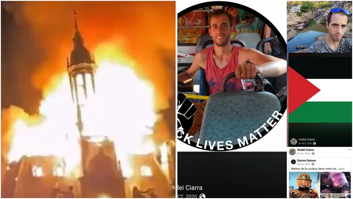 France Arrests Far-Left Activist in Limoges City Hall Arson