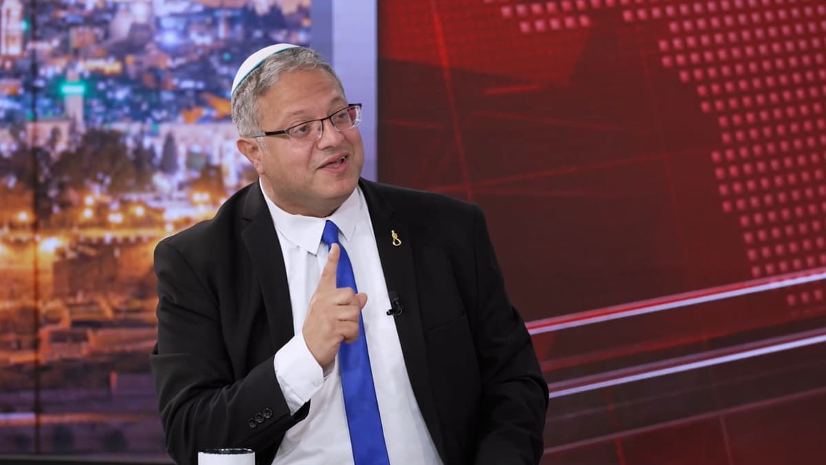 Ben-Gvir: Smotrich Doesn't Get Along with Me Because I'm Mizrachi and a Ba'al Teshuva