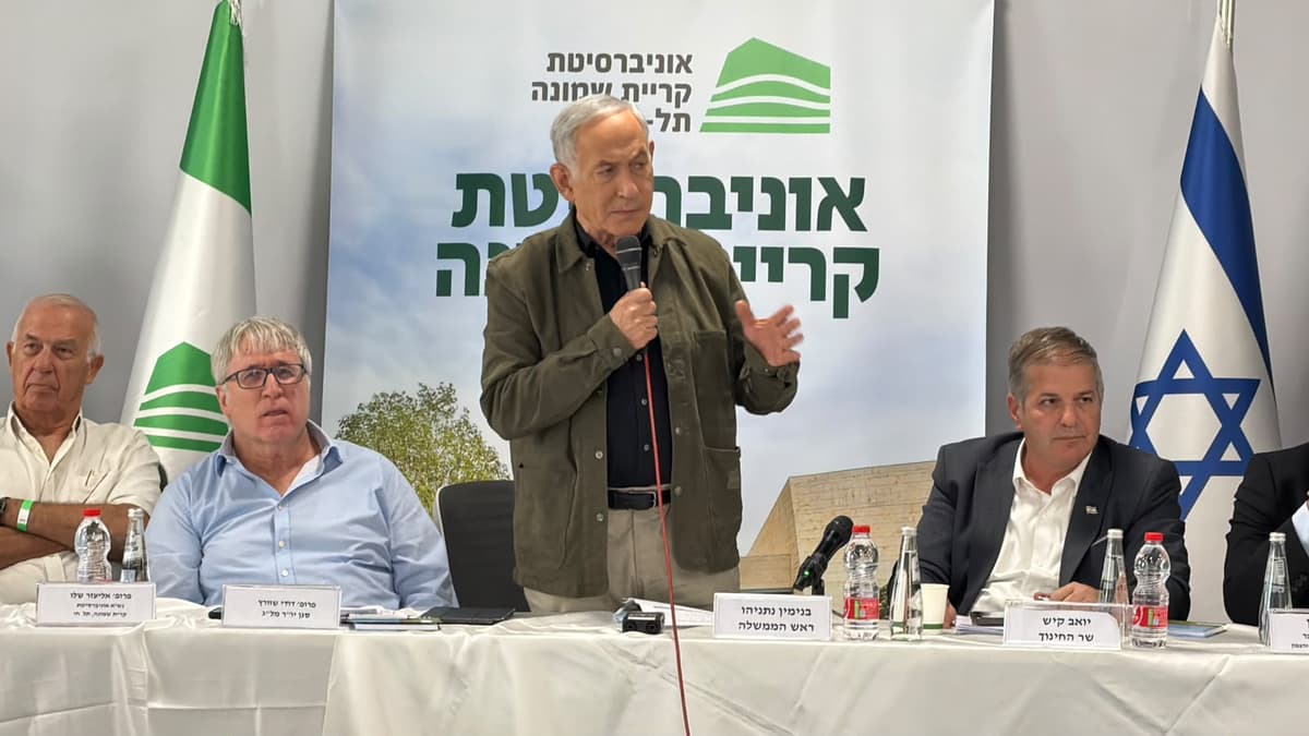 נתניהו מכריז: "נביא שלום עם לבנון"