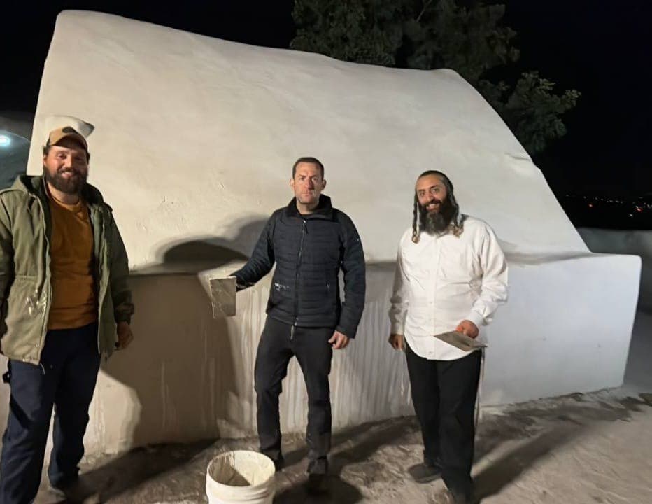 קבר אלעזר הכהן שופץ - יוסי דגן: "האור ינצח את החושך!"