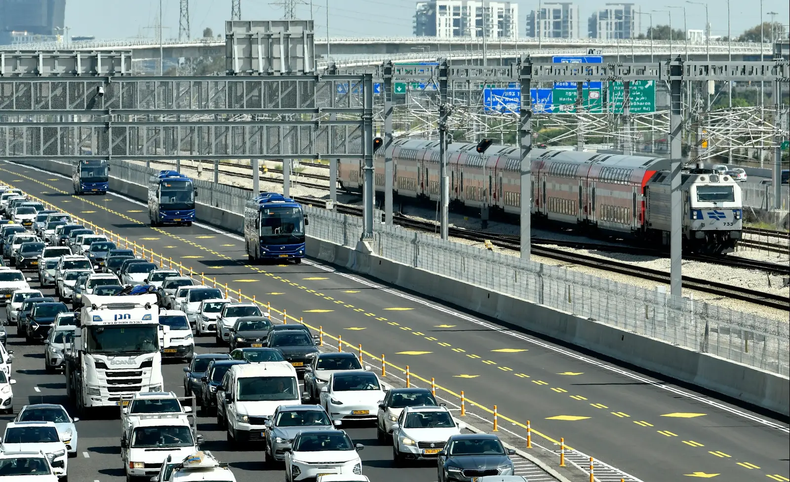למרות התנגדות רגב: אגרות הגודש בגוש דן לקראת הפעלה ב-2028