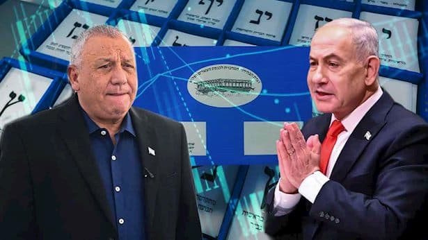 סקר מנדטים: איזנקוט פותח פער על נתניהו, אבל מה קורה לגוש השינוי?