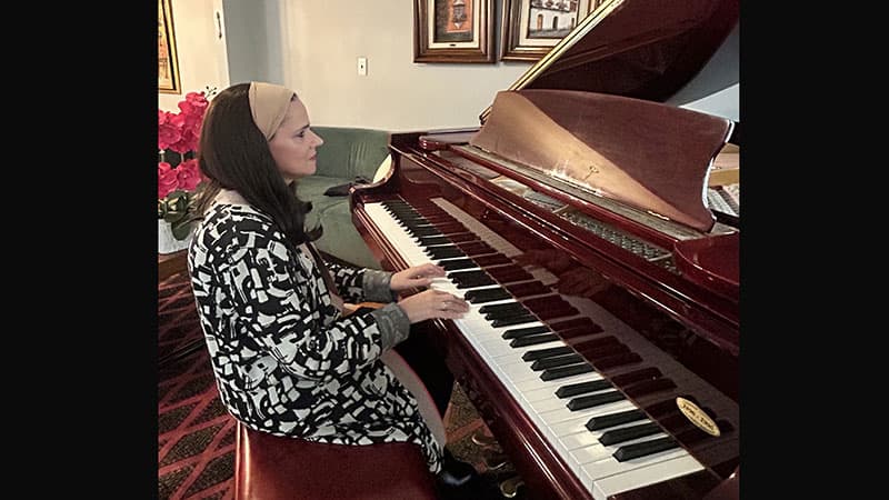 A Female Composer Makes Music Behind the Scenes