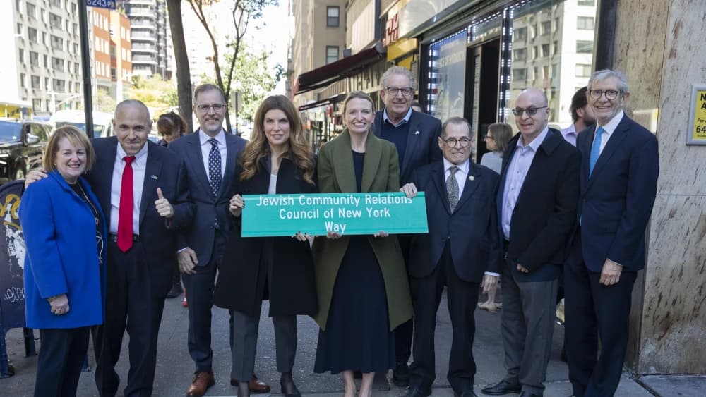 Jewish Community Relations Council of New York Way: 'Simple but Powerful Message'
