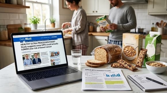 Некоторые ультрапереработанные продукты могут снижать риск рака кишечника