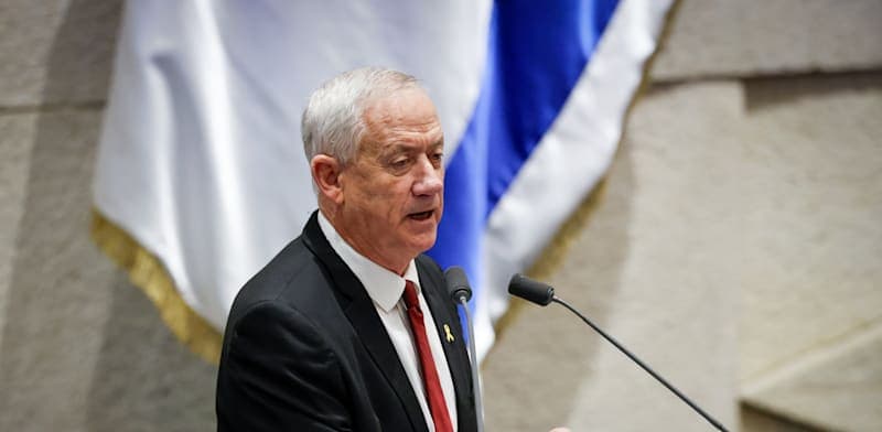 בני גנץ הודיע: "לא אתמודד בבחירות הקרובות"