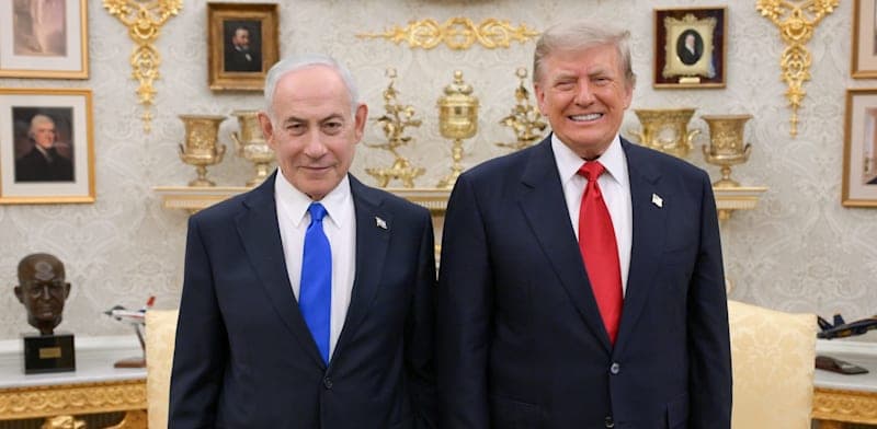 טראמפ מביע תמיכה בנתניהו: "אם לישראל יהיה מנהיג אחר אמריקה תצטרך לבצע את העבודה בעצמה"