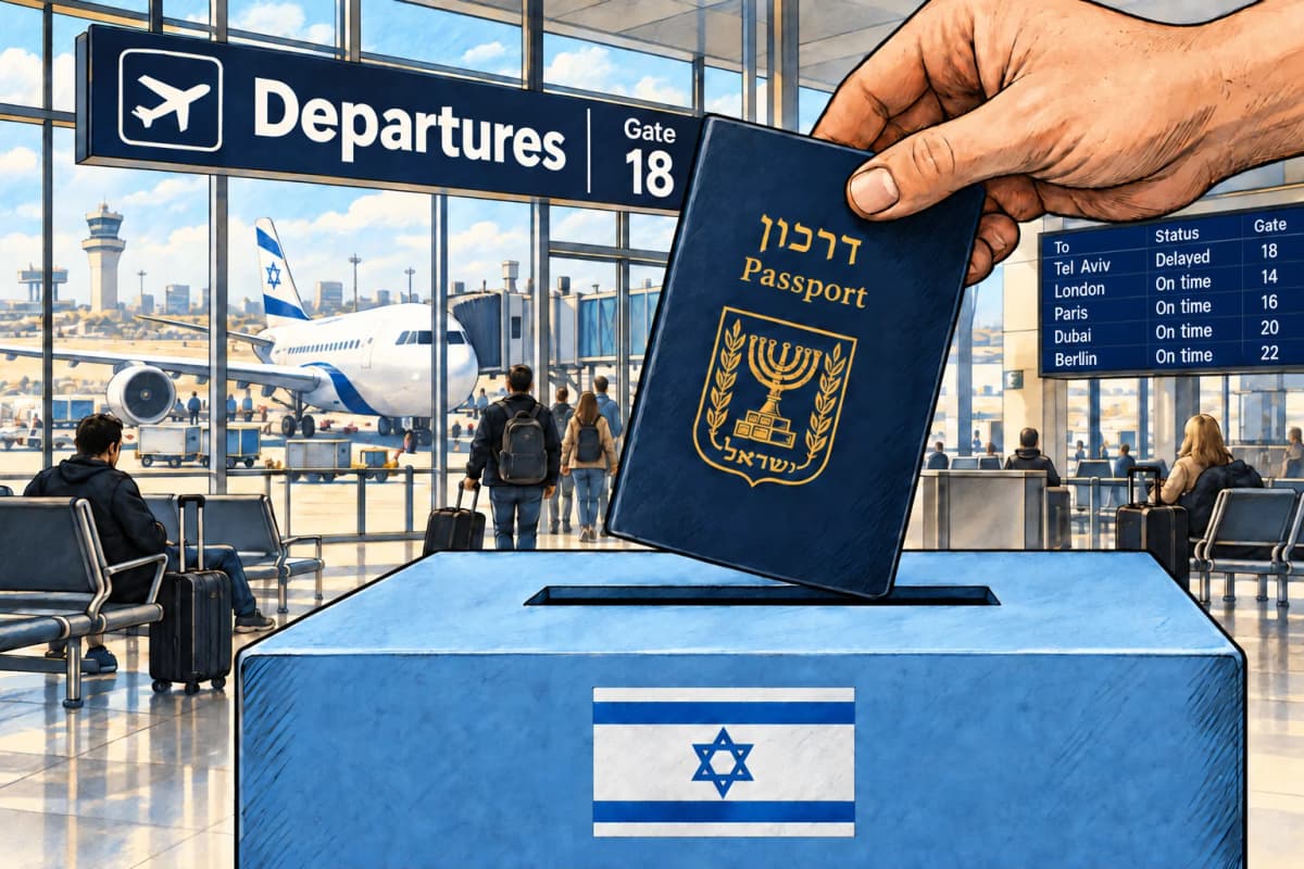 Should Israelis Living Abroad Return to Vote?