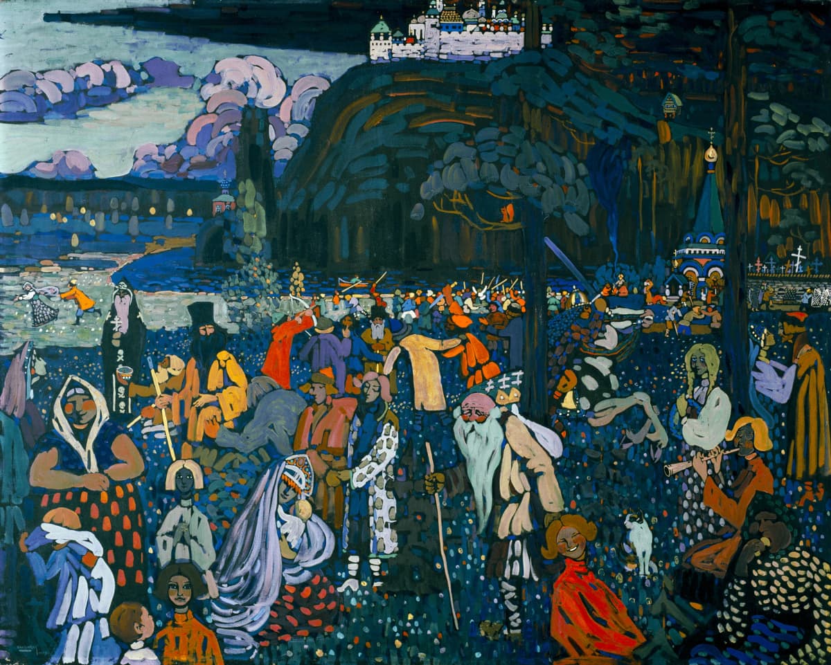 Kandinsky painting, restituted to Jewish family after Nazi looting, sells for over $42 million