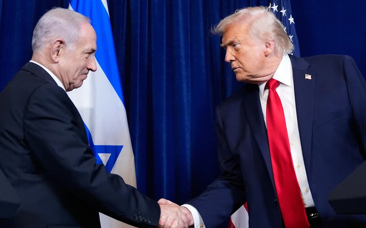‘In politics I don’t trust anybody,’ Trump says when asked about Netanyahu
