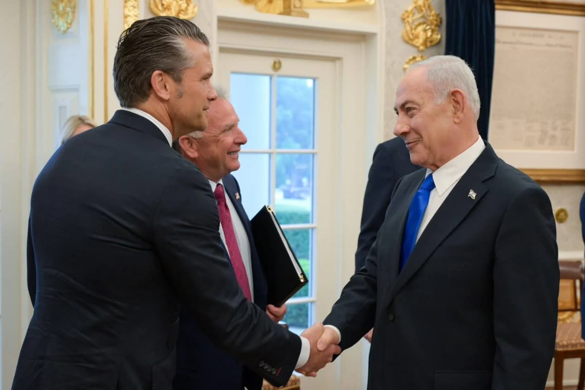 Hegseth said to make secret visit to Israel today, meet with Netanyahu