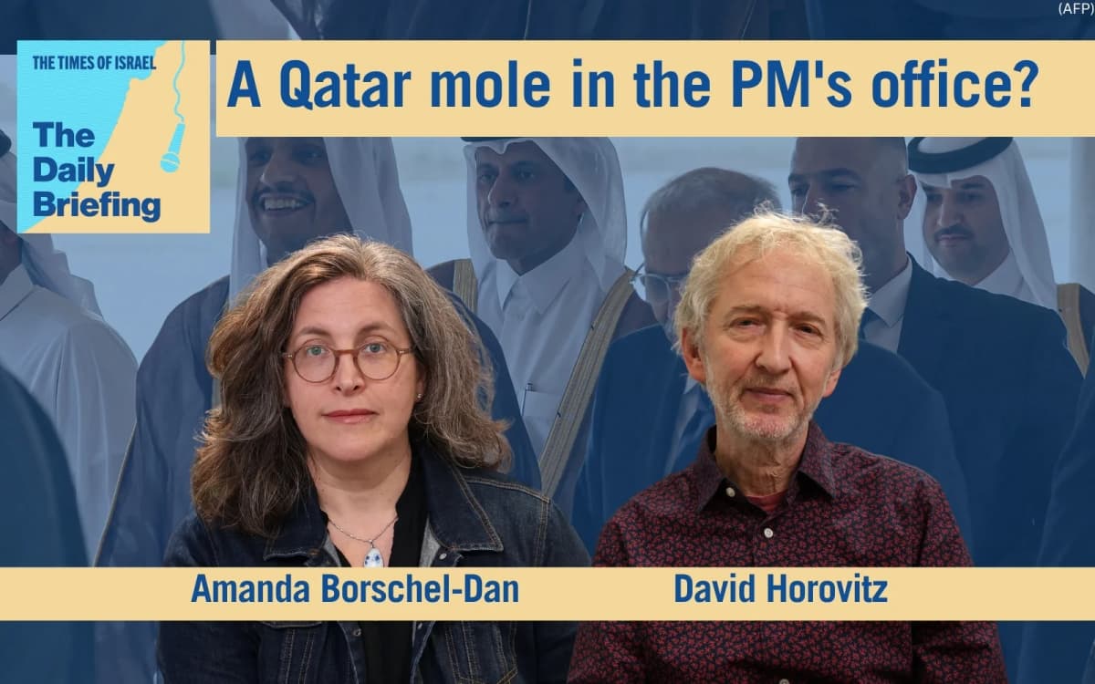 Daily Briefing Oct. 20 – A Qatar mole in the PM’s office?
