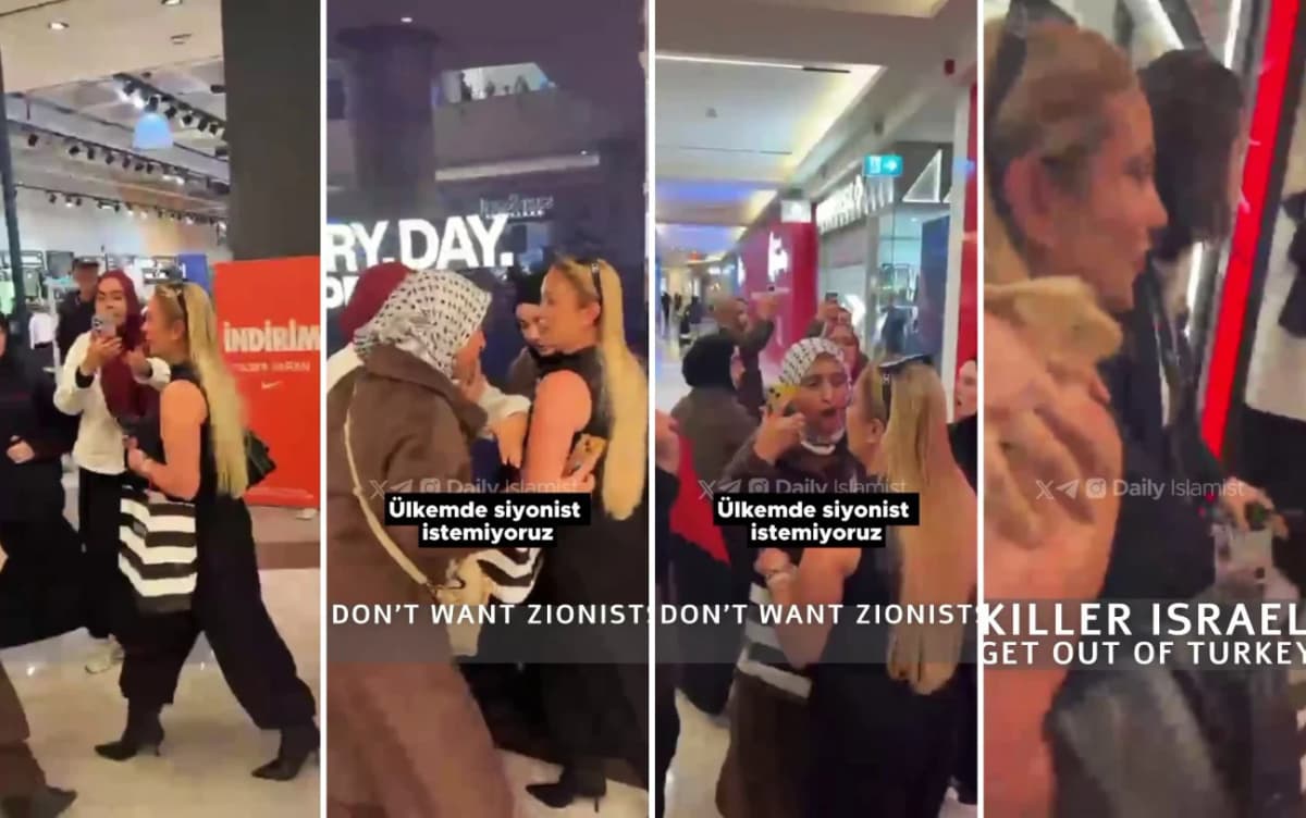 Turkish-Israeli woman mobbed by protesters, called a ‘terrorist,’ at Istanbul mall