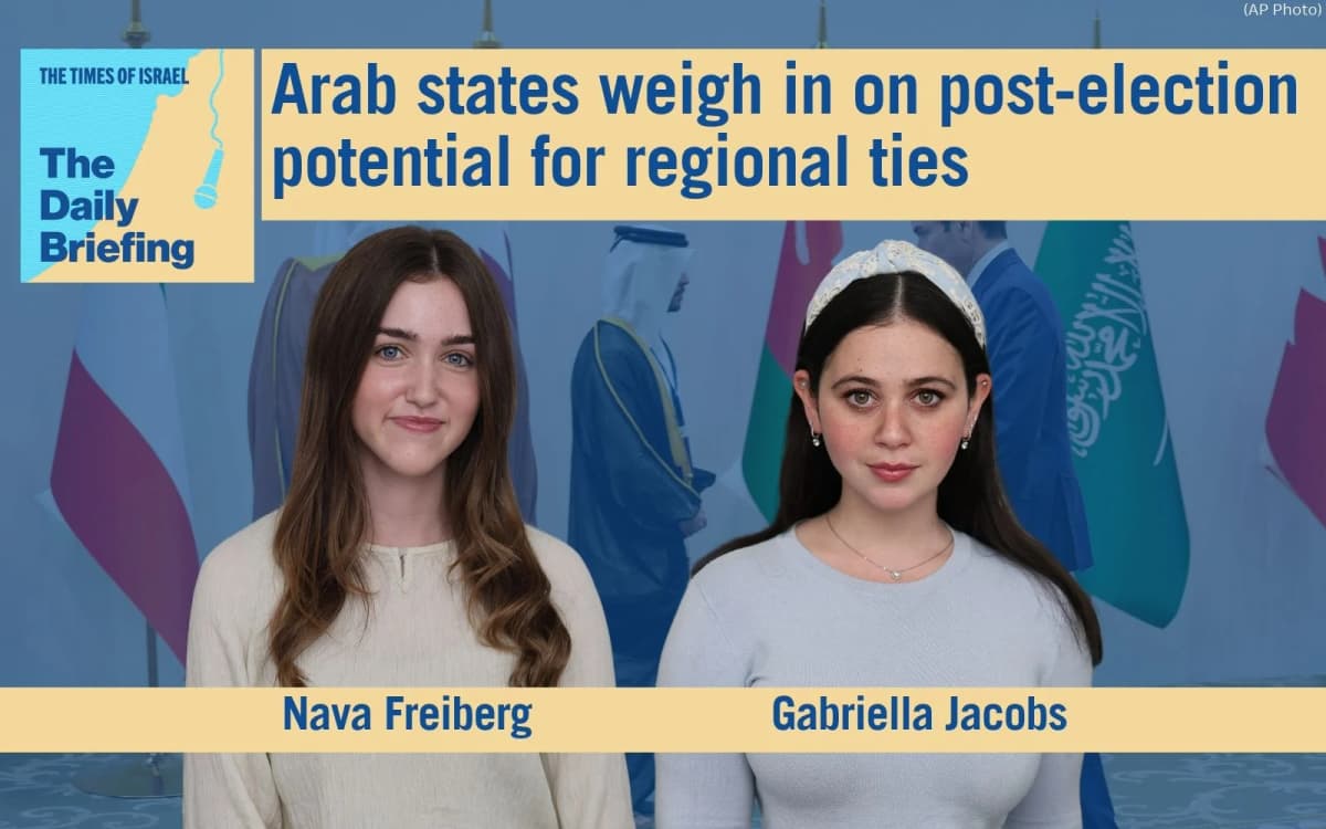 Daily Briefing Oct. 22: Arab states weigh in on post-election potential for regional ties