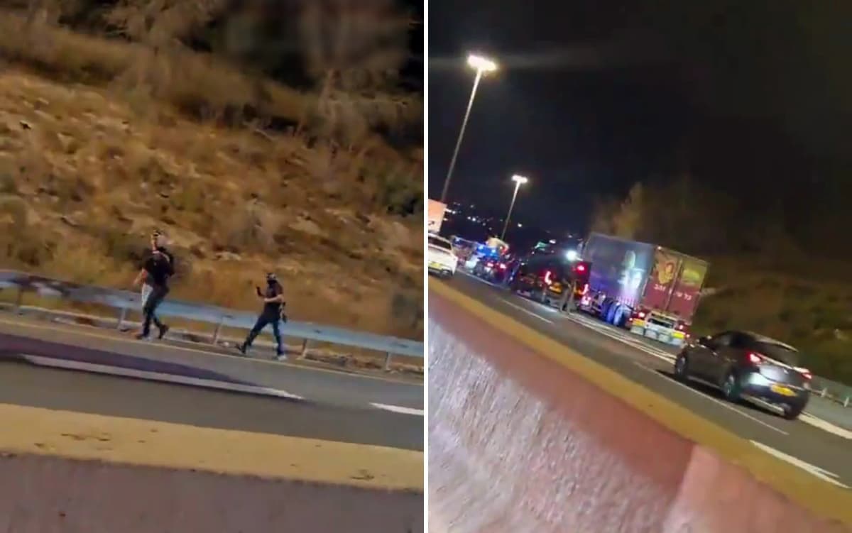 2 arrested on highway just outside Jerusalem on suspicion of planning terror attack