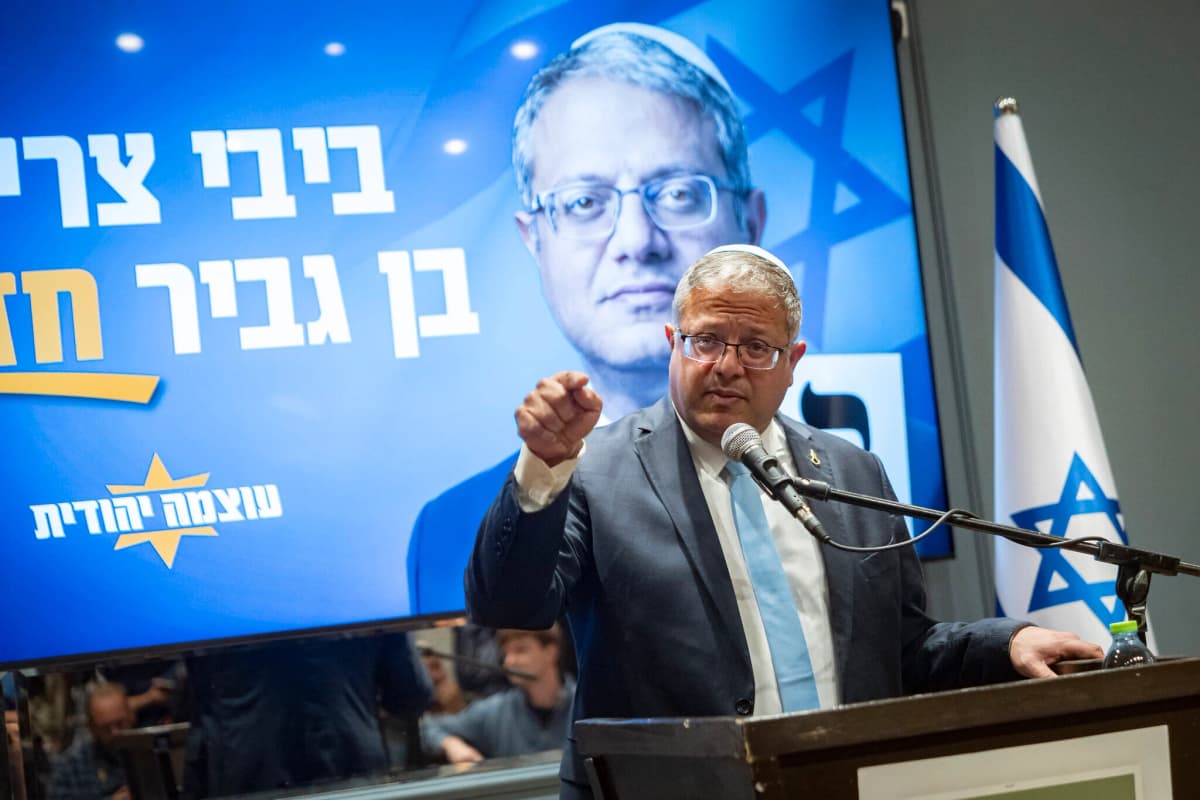 Ben Gvir says Netanyahu pledged to exclude him from next government as election nears