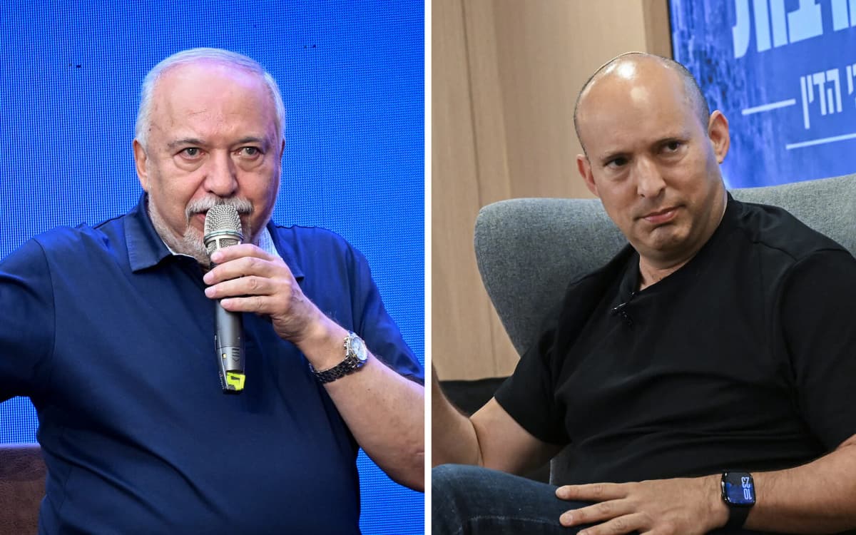 Bennett, Liberman lay out plans to pass laws against Netanyahu immediately after election