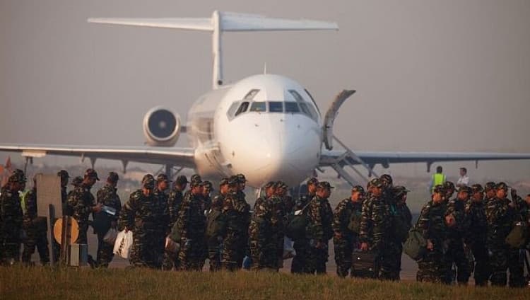 500 марокканских военных прошли подготовку перед отправкой в миротворческий контингент в Газе