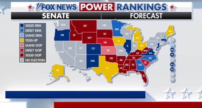 Bret Baier: Six Toss-Up Senate Races Keep Republican Majority Path Open