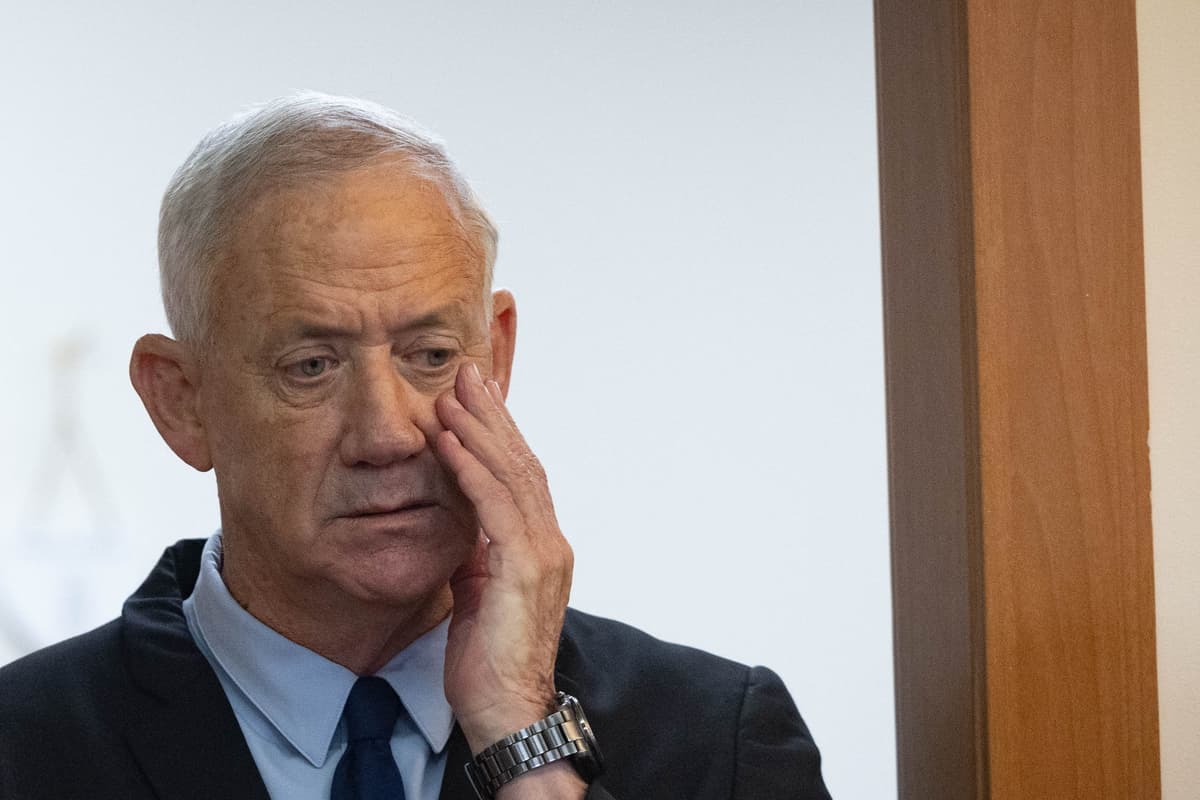 סוף הדרך הפוליטית? בני גנץ הודיע על פרישה מהבחירות