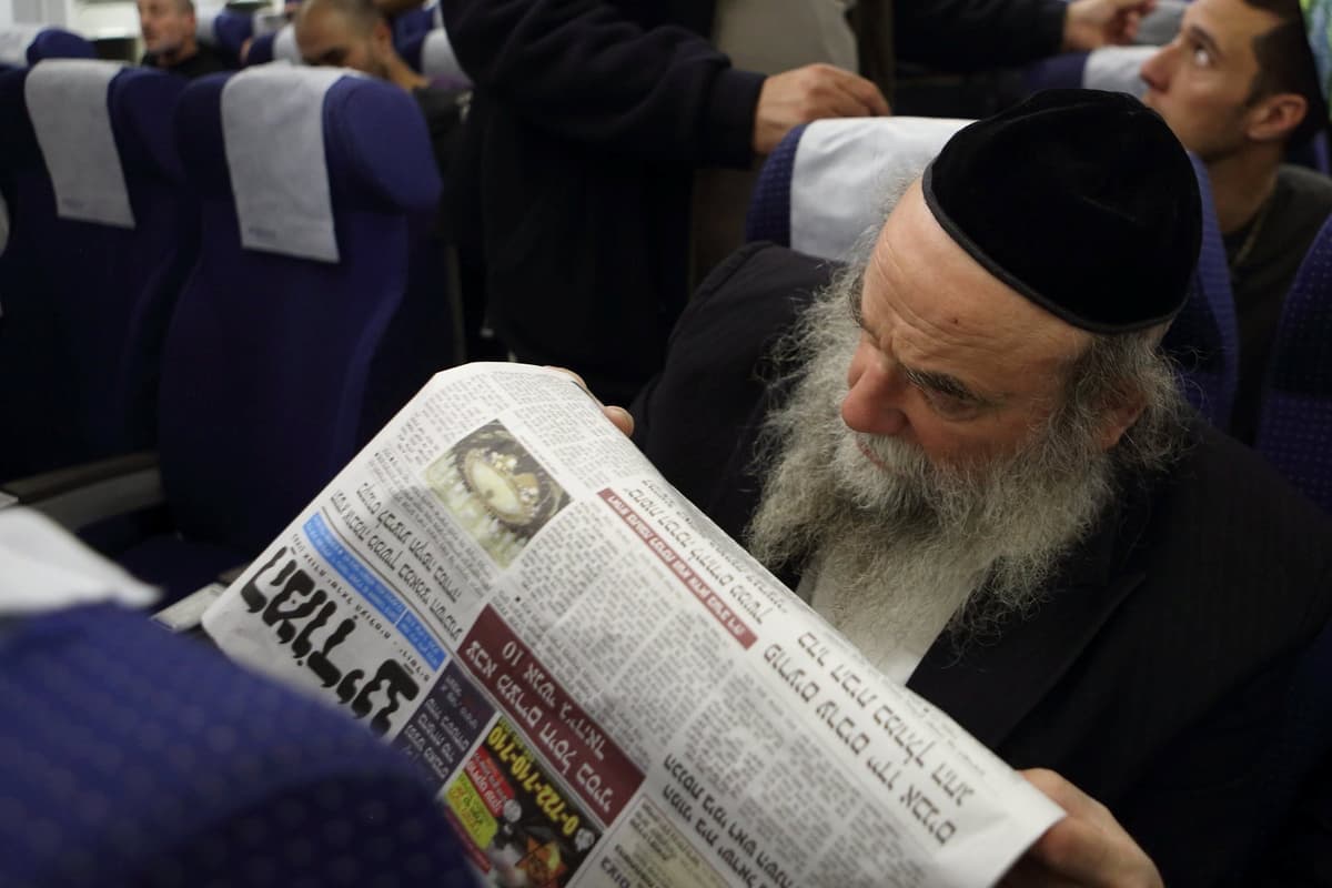 בשער 'המודיע': ההכרזה בשם האדמו"ר מגור
