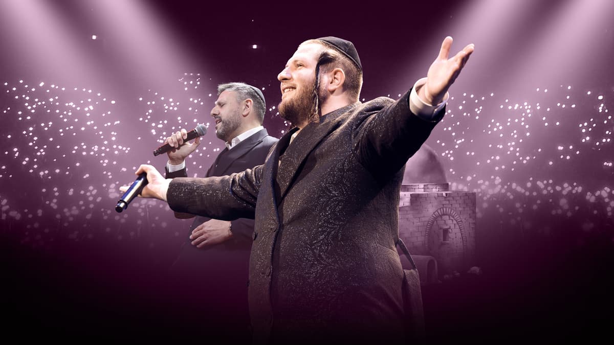 שמוליק קליין & שלומי אזריאל בקליפ לייב – "רחל"