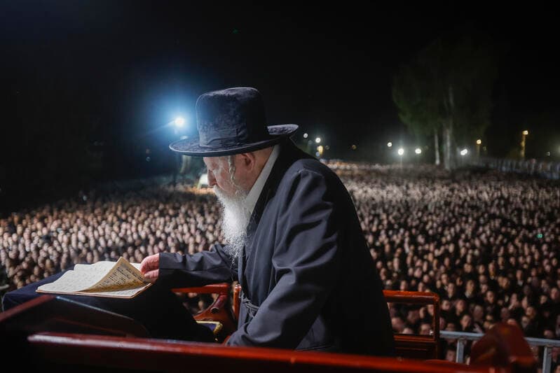 האדמו"ר מגור בקריאת קודש לחסידים: להצביע ליהדות התורה