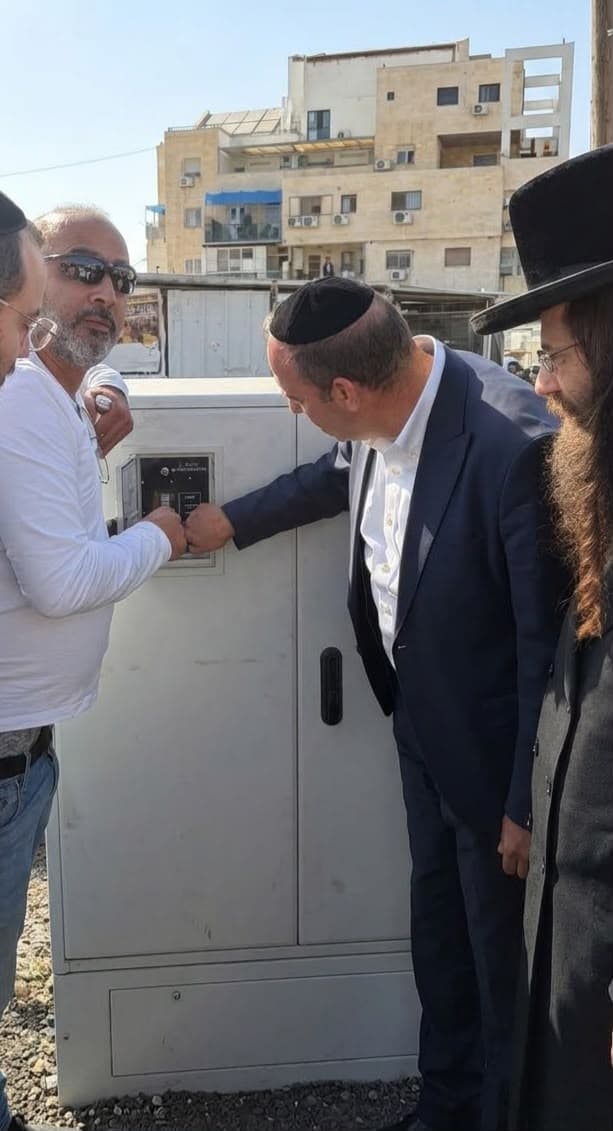 אירוע היסטורי בבית שמש: נחנך הרמזור הראשון בתולדות העיר