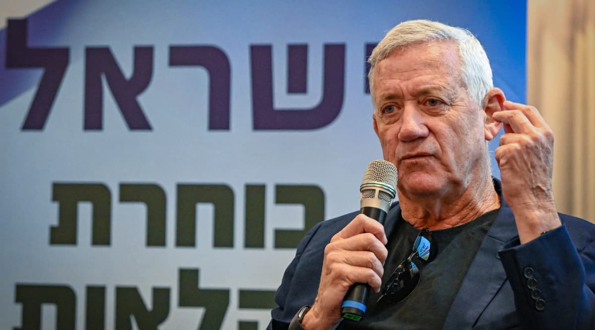 Israeli party leader Benny Gantz drops out of race