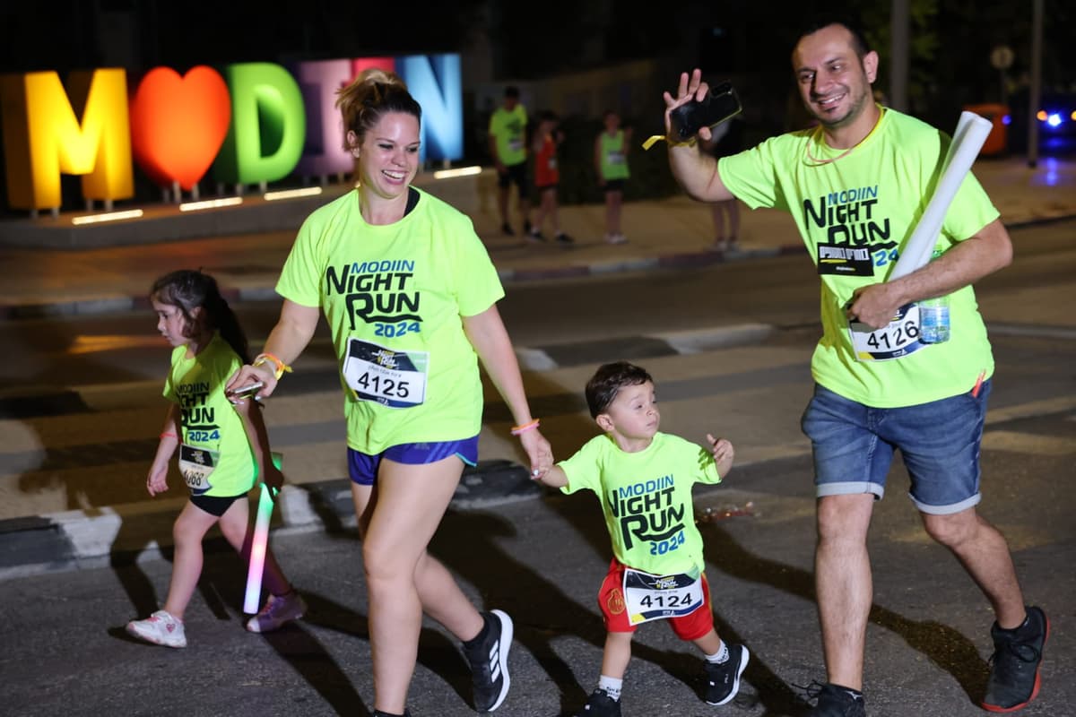 חולצה ומדליה ב־40 שקל: ההטבה לתלמידים במרוץ הלילה של מודיעין