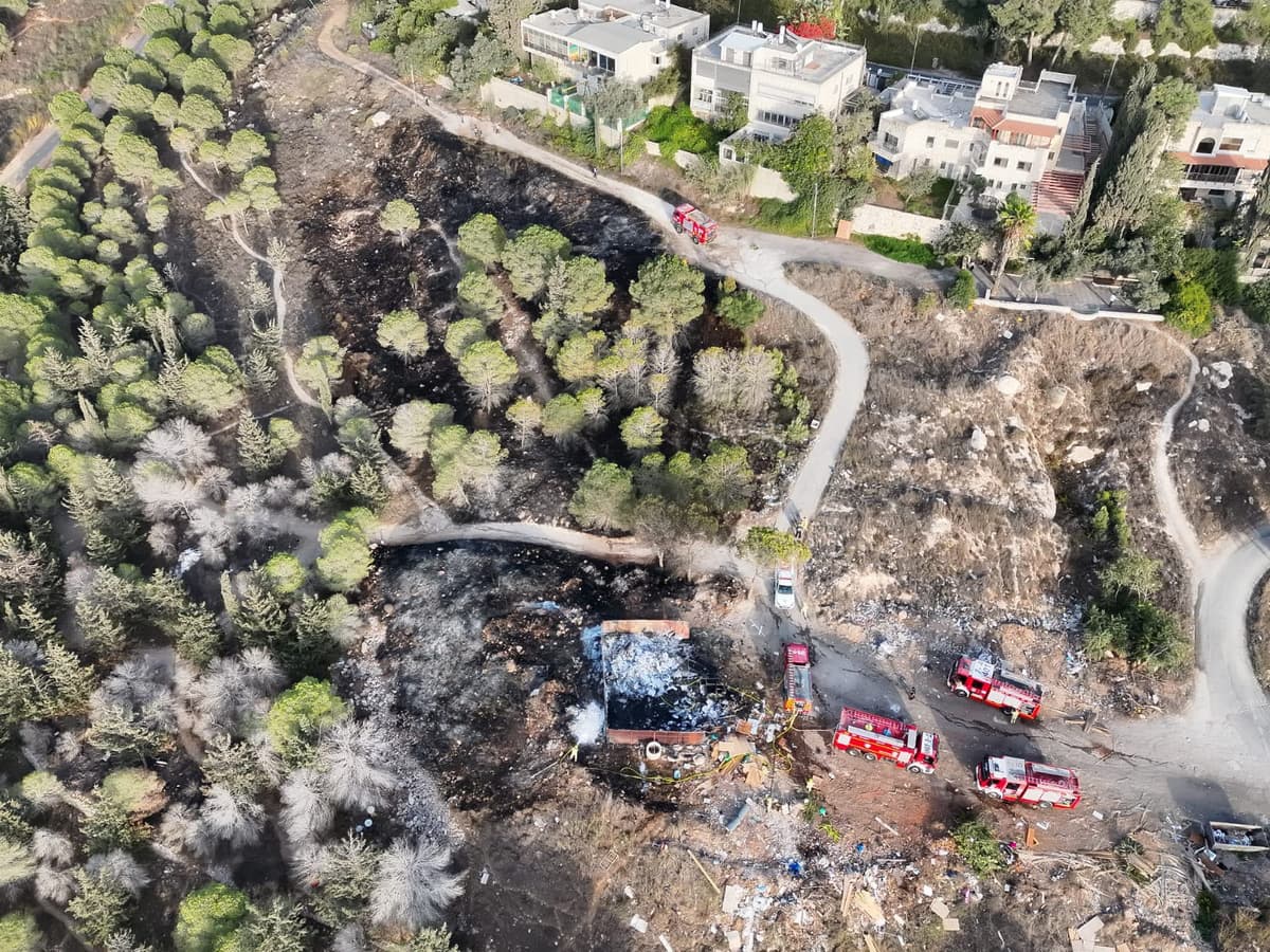 יממה אחרי שילד נהרג בשריפת פסולת: שריפה נוספת פרצה בירושלים