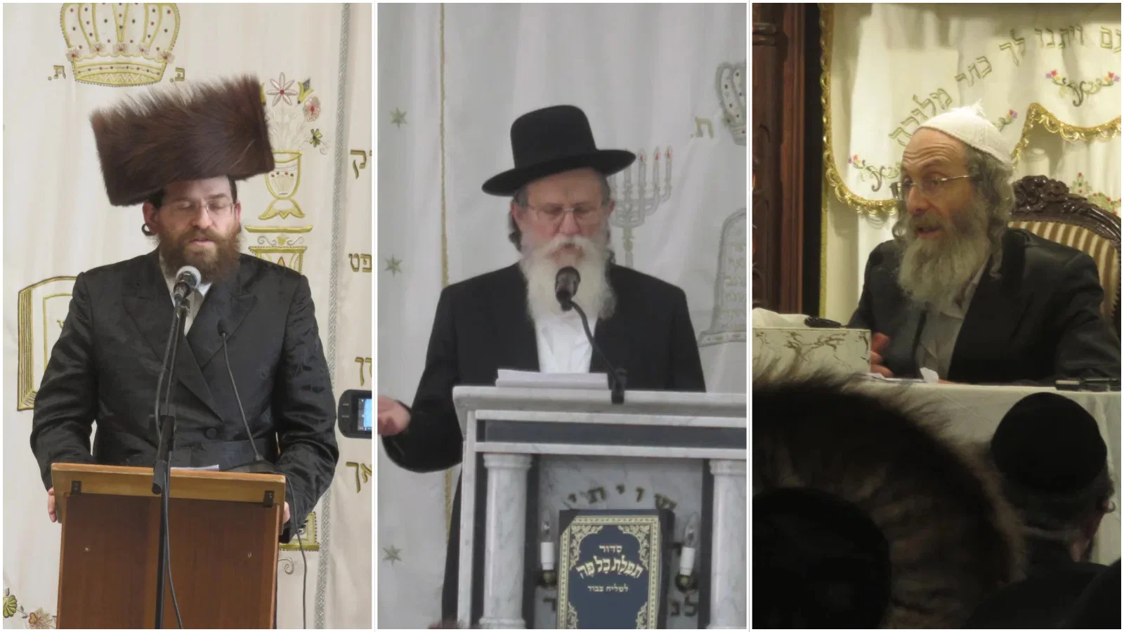 תורה, חסידות והלכה: צפו בתיעוד משיעורי המשפיעים החסידיים והדיין הליטאי בימי המועד