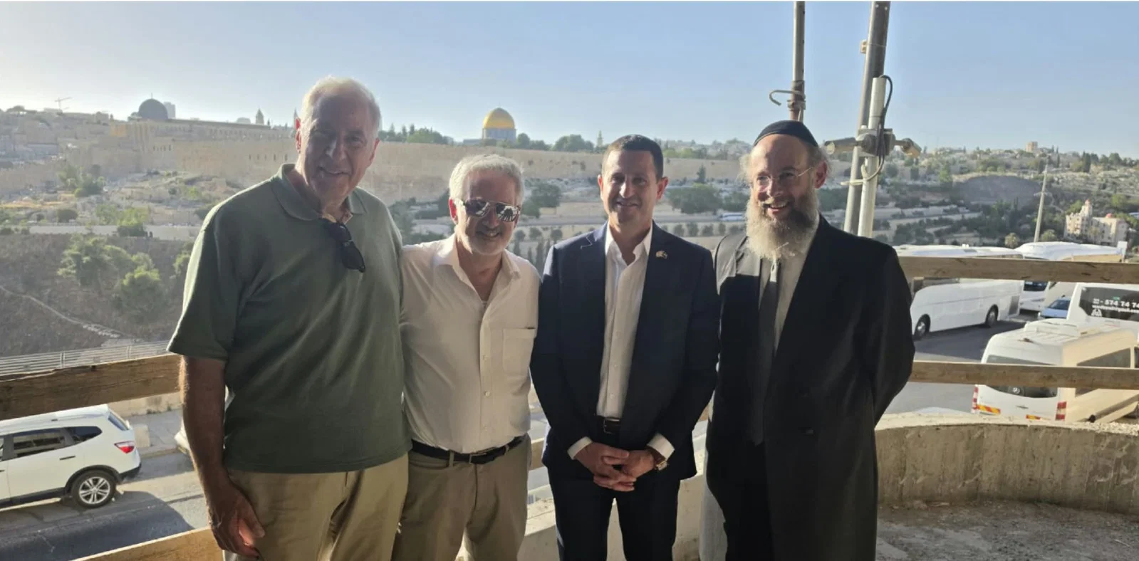 ח"כ אוהד טל: "פעילות הוועד הבינלאומי להגנת הר הזיתים מחזקת את הנוכחות והביטחון במקום"