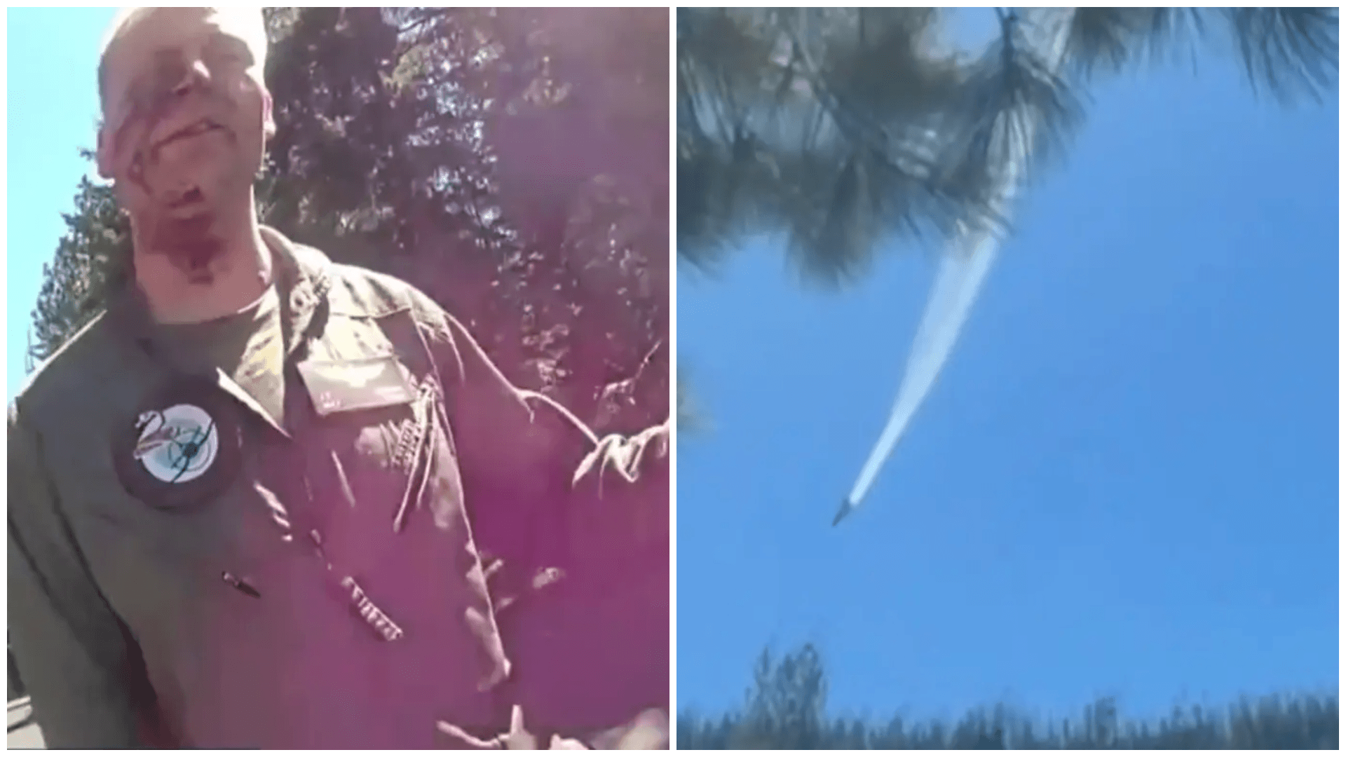 Marine Pilot Walks Away from F/A-18 Crash, Calmly Calls for Help | WATCH
