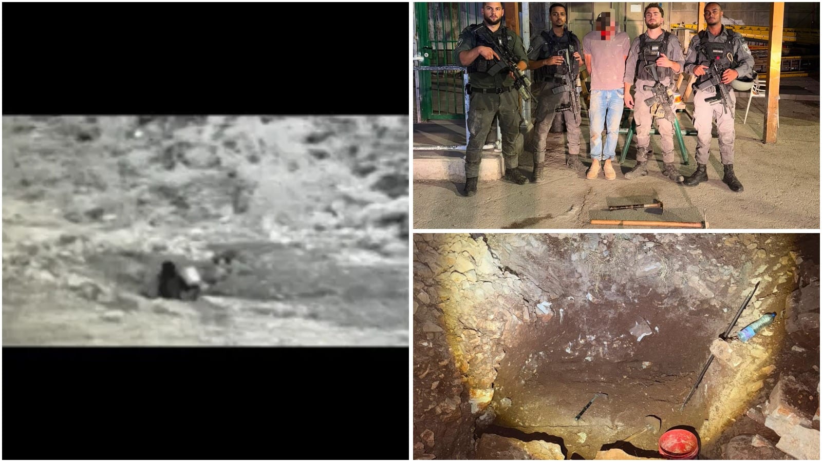 Border Police Thwart Tunnel Digging Operation Near Jerusalem Security Barrier