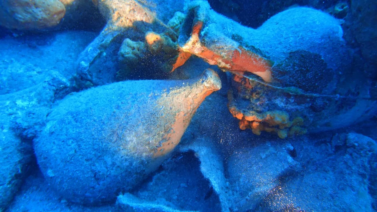 Ancient Merchant Ships Discovered in Mediterranean With Hundreds of Amphorae