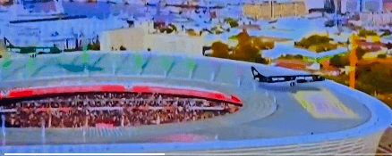 Two Passenger Jets Fly Dangerously Low Over Packed Stadium in South Africa | WATCH