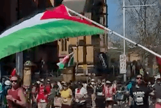 Pro-Palestinians Scream 'Genocide' at Israeli Runners in Sydney Fundraiser | WATCH