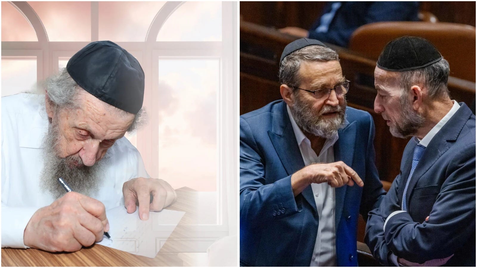 Rabbi Dov Lando Asks Veteran Knesset Members Gafni and Maklev to Step Aside
