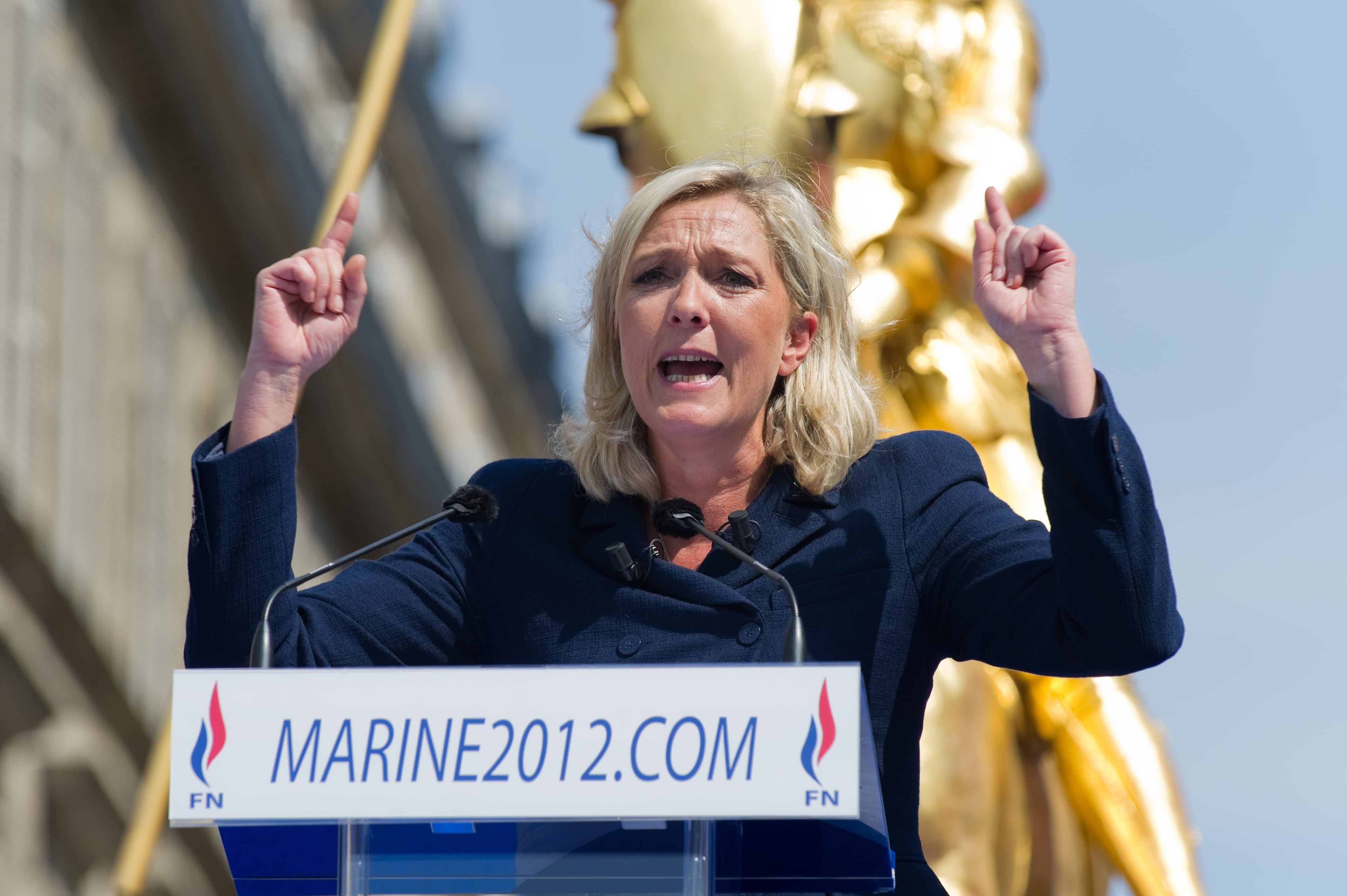 FRENCH ELECTIONS: Marine Le Pen Seen as Least Threatening Candidate | POLL