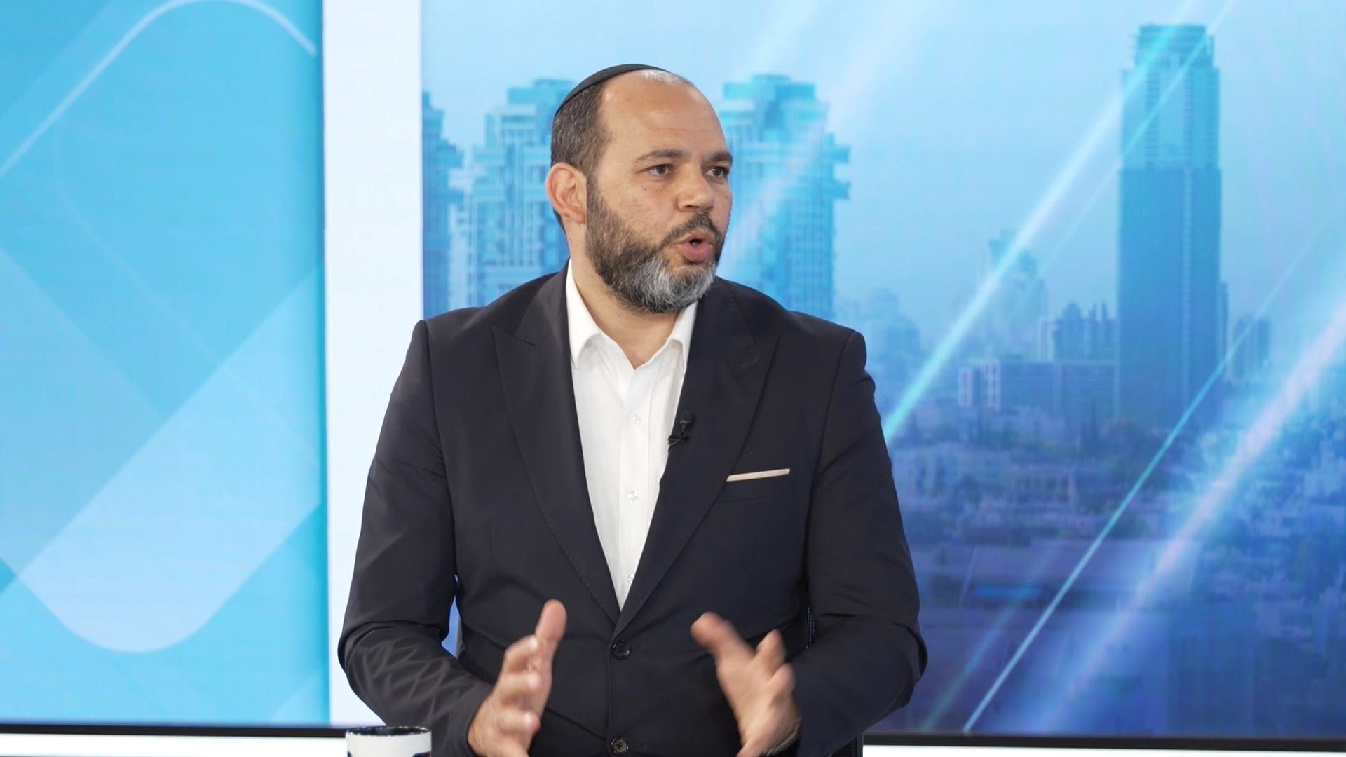 Noam Party's Shimon Tovul Courts Haredi Voters Ahead of Israeli Elections