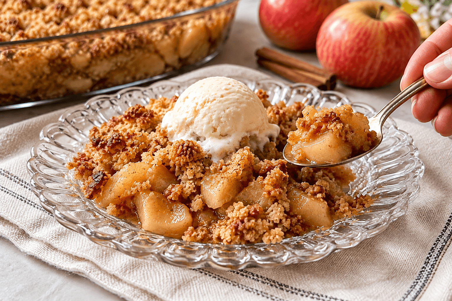 Simple Four-Ingredient Apple Dessert Perfect for Rosh Hashanah