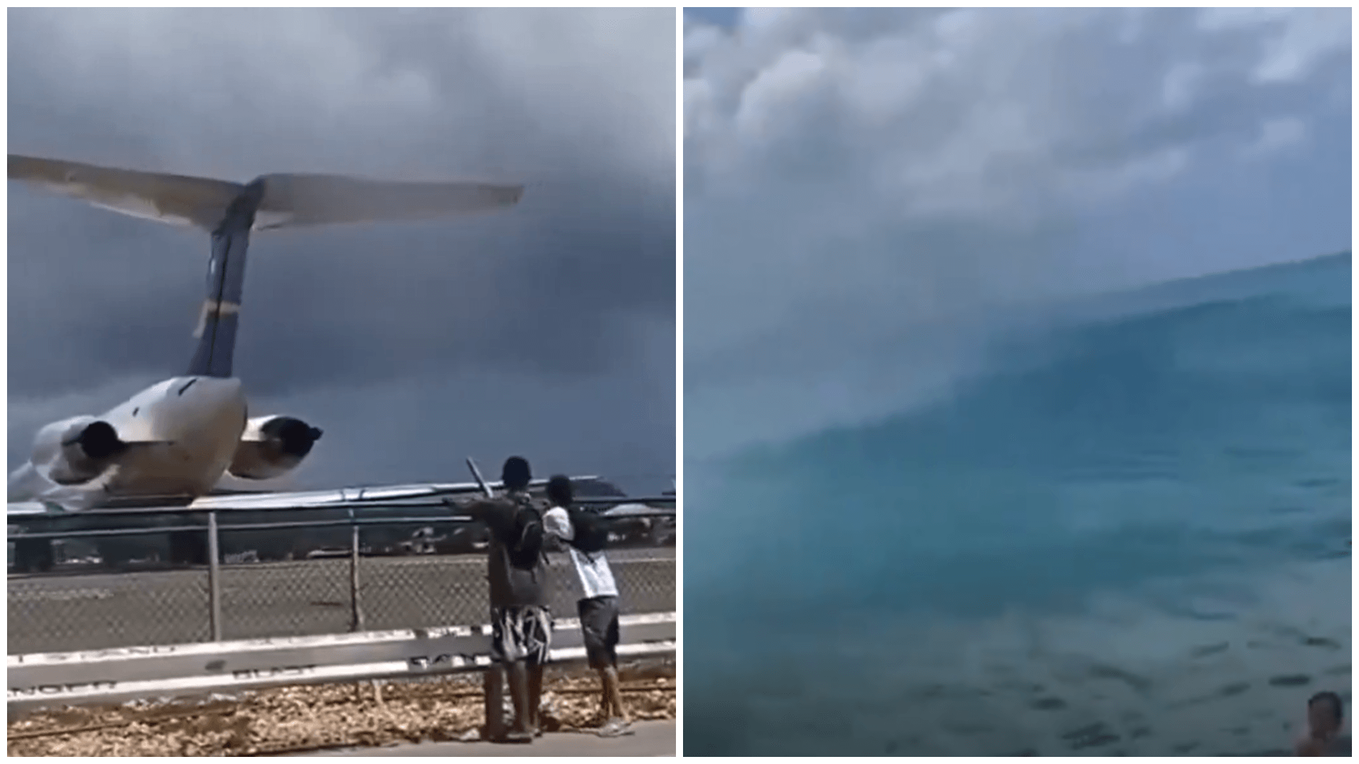 Jet Blast Sends Beachgoers Flying at Caribbean Airport | WATCH