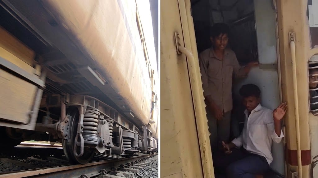 Man With Guitar Nearly Killed Trying to Board Moving Train in India